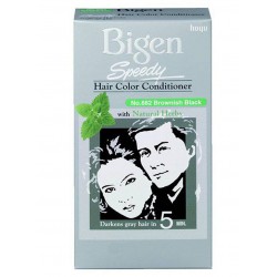 Bigen Speedy Hair Color Conditioner 882 Black Brown, 80 gm