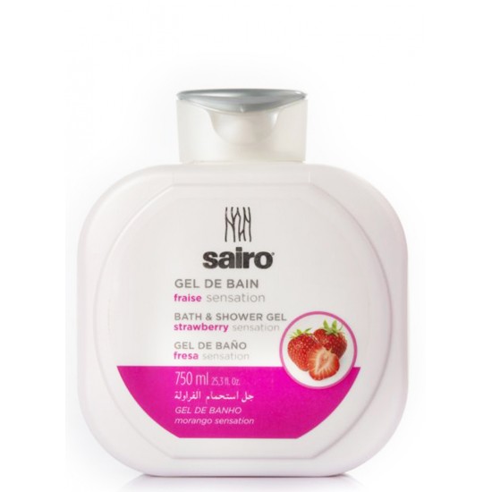 Sairo bath & shower gel Strawberry Sensation 750 ml