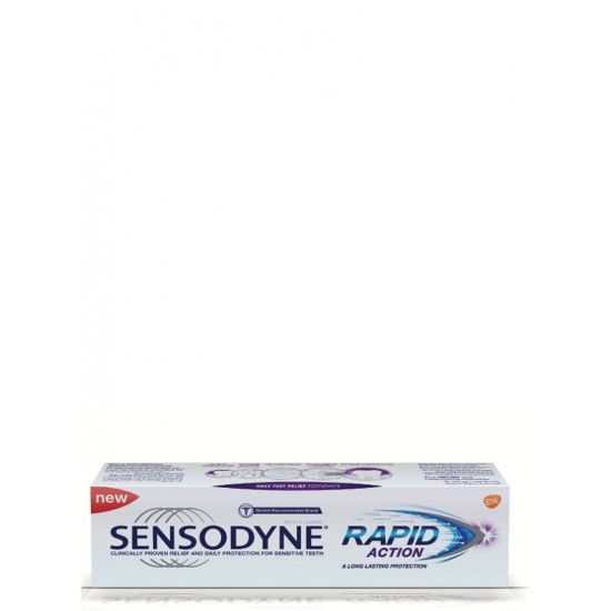Sensodyne Toothpaste Rapid Action & Whitening 75 ml