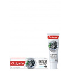 COLGATE NATURAL EXTRACTS PURE CLEAN WITH ACTIVATED CHARCOAL AND MINT TOOTHPASTE 75 ML