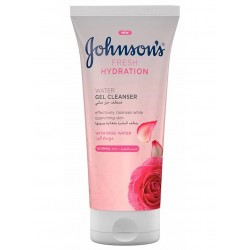 JOHNSON'S FRESH HYDRATION WATER GEL CLEANSER WITH ROSE WATER 150ML