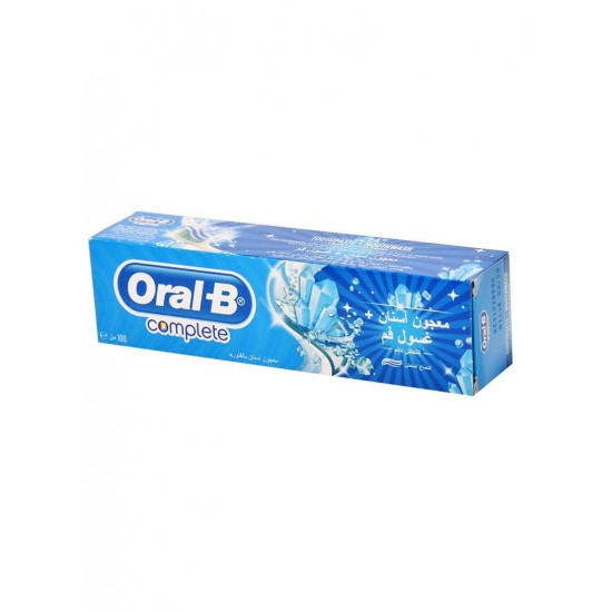 اورال-بي كومبليت معجون اسنان+ غسول فم 100 مل