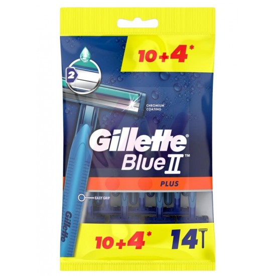 Gillette Blue Plus 10+4