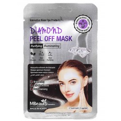  MBEAUTY Diamond Peel-Off Face Mask 3 Pcs