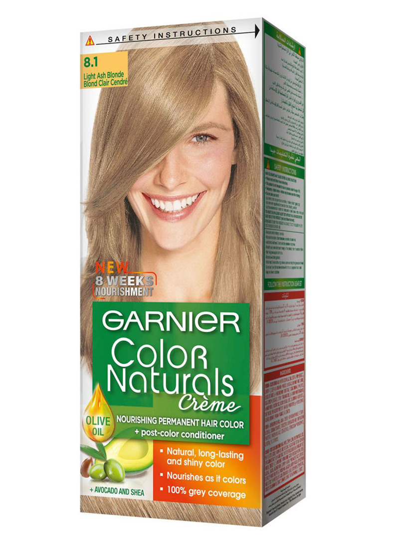 Garnier Color Naturals  light ash blonde Haircolor