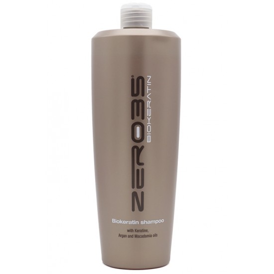 Zero35 biokeratin Shampoo with keratine argan & macadamia oil 1000 ml
