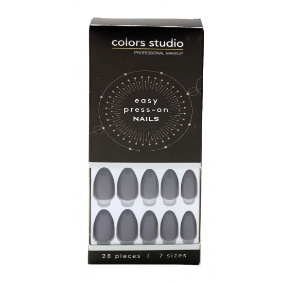 Colors Studio Easy Press On Nails 28 Pcs 7 Sizes NO. CS-NT06