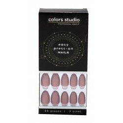 Colors Studio Easy Press On Nails 28 Pcs 7 Sizes NO. CS-NT10