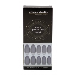 Colors Studio Easy Press On Nails 28 Pcs 7 Sizes NO. CS-NT12