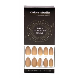 Colors Studio Easy Press On Nails 28 Pcs 7 Sizes NO. CS-NT25