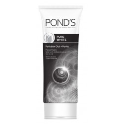 Pond's Pure White Pollution Out + Purity Facial Foam 100 gm