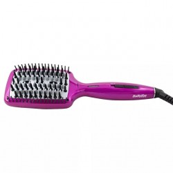 Babyliss HSB100SDE Ionic Thermo Brush with 3 Temperature Levels - Fuchsia