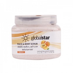 Global Star Apricot Face and Body Scrub 500 ml