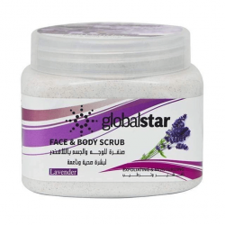 Global Star Lavender Face and Body Scrub 500 ml