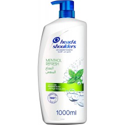 Head & Shoulders Menthol Refresh Anti-Dandruff Shampoo with Menthol 1000 ml
