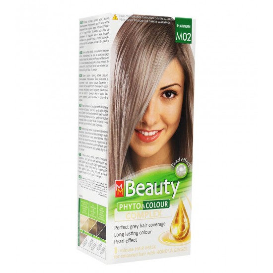 MM Beauty Hair Colour Phyto & Colour Complex Platinum M02