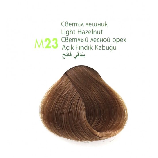 MM Beauty Hair Colour Phyto & Colour Complex Light Hazelnut M23