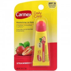 Carmex Daily Care Lip Balm Strawberry SPF 15 10 g