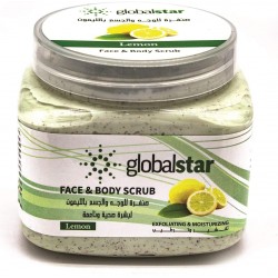GlobalStar Lemon Face And Body Scrub 500ml