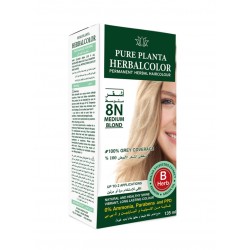 Pure Planta Natural hair color 8N Medium Blond 135 ml