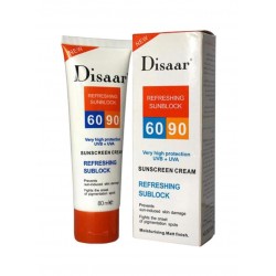 Disaar Refreshing Sunblock 60 90 Sunscreen Cream 80ml