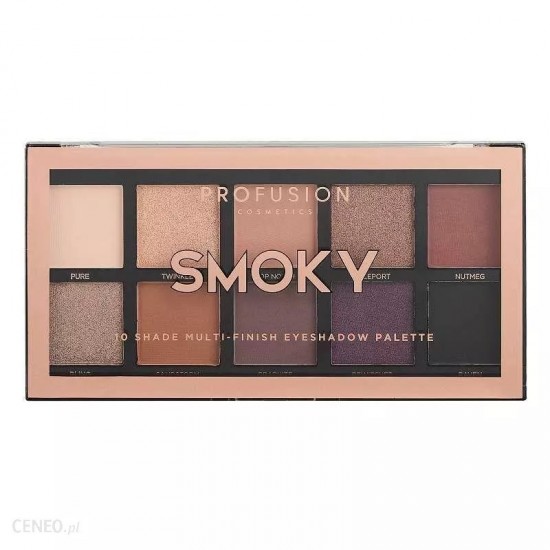Profusion Cosmetics Smoky 10 Shades Palette