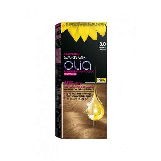 Garnier Hair Color Olia Blonde 8.0