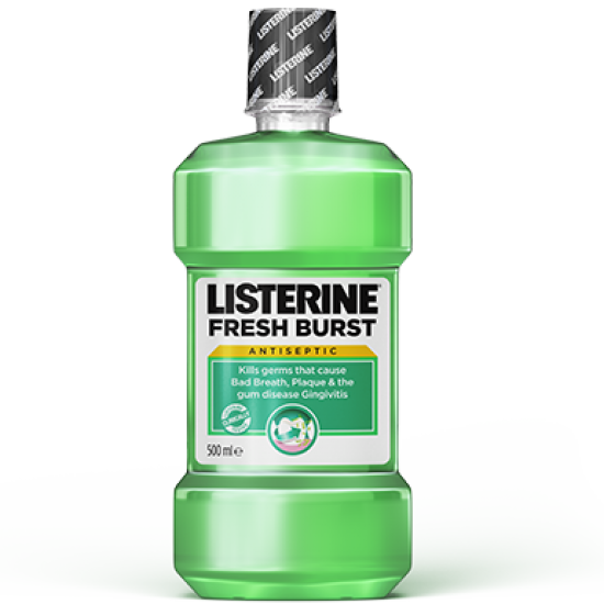 LISTERINE Fresh Burst Antiseptic Mouthwash 500 ml