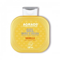 Agrado Bath & Shower Gel – Vanilla 750 Ml