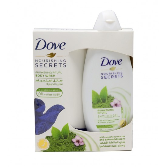 Dove Shower Gel Awakening Ritual With Matcha Green Tea With Kit 250 ml