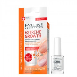 Eveline Extreme Growth Protein Nail Conditioner & Base Coat 12 ml
