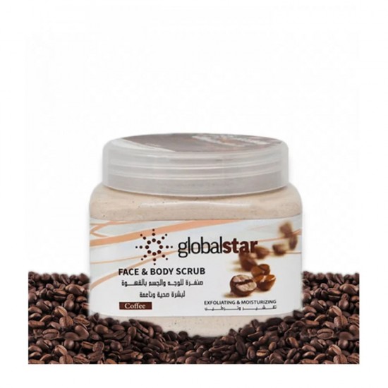 Global Star Coffee Face and Body Scrub 500 ml