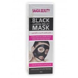 Saada Beauty Collagen and Charcoal Black Mask 100ml