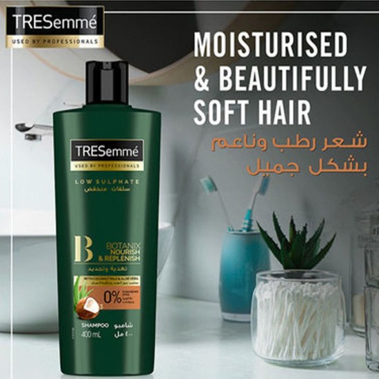TRESemmé Botanix Nourishing & Renewing Shampoo with Aloe Vera and Coconut - 400 ml