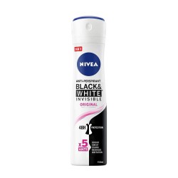 Nivea Deodorant Spray Black & White Invisible Original 150 ml