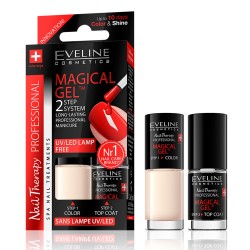 Eveline Magical Gel 2-Step System Professional Manicure No. 08