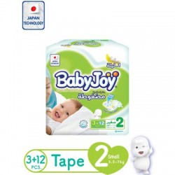 BabyJoy Saving pack small size 2 - 15 diapers 3.5-7 kg