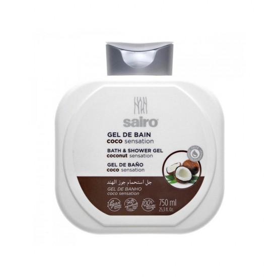 Sairo Bath & Shower Gel Coconut Sensation  750 ml