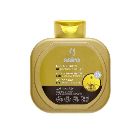 Sairo Bath & Shower Gel Gold Exclusive Fragrance 750 ml