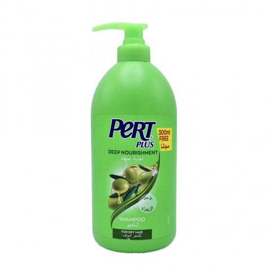 Pert Plus Shampoo Deep Nourishment with Olive Oil for Dry Hair - 1000 ml