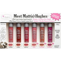 The Balm Meet Matt Hughes Vol  Longlasting Liquid Lipstick 6 Pcs 9DO21