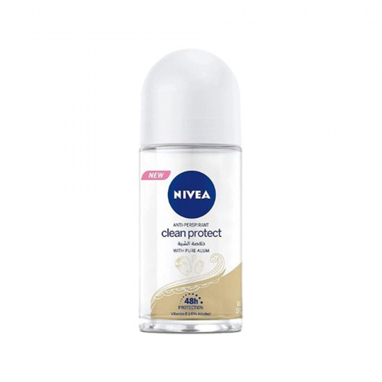 Nivea Roll Clean Protect with Pure Alum 50ML