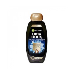  Garnier Ultra Doux Shampoo With Black Charcoal and Black Seed Oil 200ML