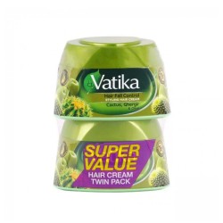 Vatika Styling Cream With Olive And Aloe Vera Double Pack -140 ml