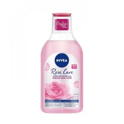 Nivea Micellar Water Makeup Remover With Organic Rose Water For Dry Skin 400 ml