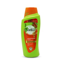 Vatika Shampoo maintains moisture for hair with almond extract and honey - 700 ml