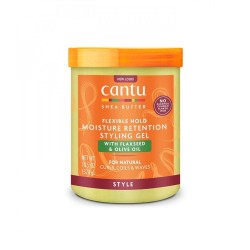 Cantu Hair Gel With Flaxseed And Olive Oil 524 gm