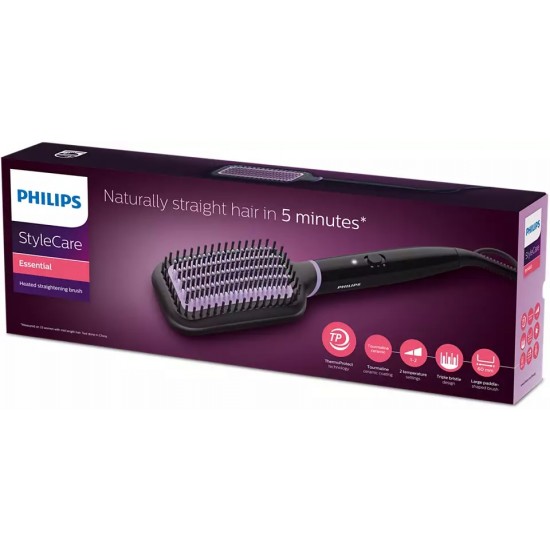 Philips heated straightening brush for hair styling BHH880 / 03