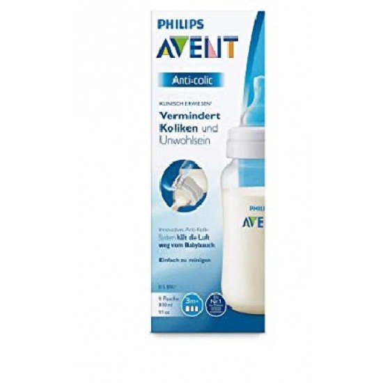 Philips Avent Anti-colic Plastic Bottle ( scf816/61 ) 330ml