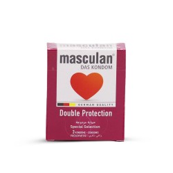 Masculan Double Protection Condom - 3 Condoms